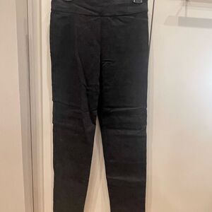 Elegant Black Women's Straight Leg Pants